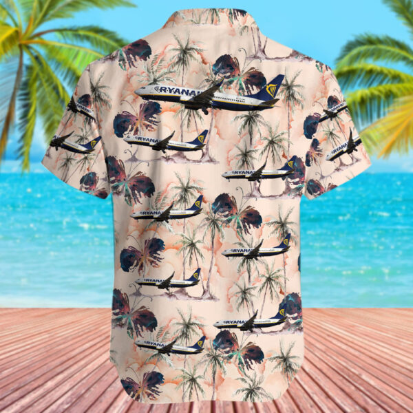 Boeing 737-8AS Ryanair Hawaiian Shirt Boeing 737-8AS Ryanair Hawaiian Shirt