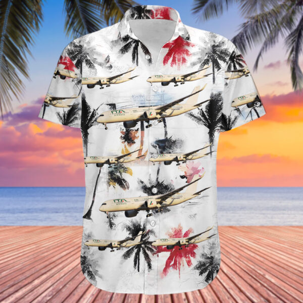 Airbus A350-941 ITA Airways Hawaiian Shirt