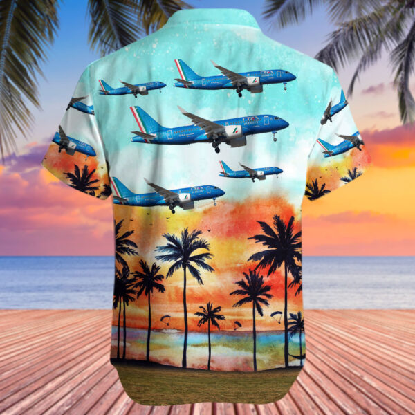 Airbus A220-171 ITA Airways Hawaiian Shirt