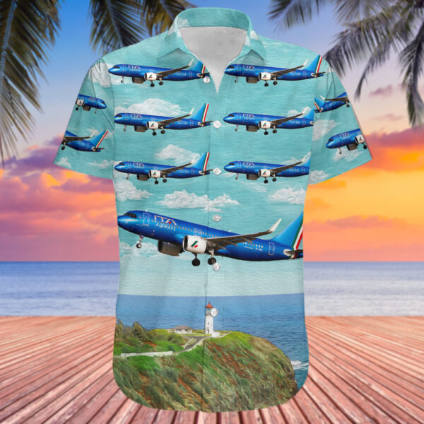 Airbus A320-272N ITA Airways Hawaiian Shirt