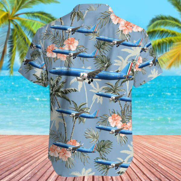 Airbus A321-271NX ITA Airways Hawaiian Shirt Airbus A321-271NX ITA Airways Hawaiian Shirt