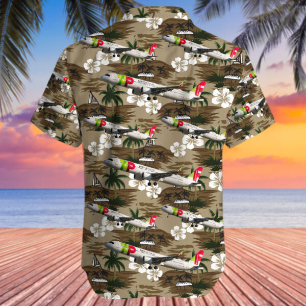 Airbus A321-251NX TAP Air Portugal Hawaiian Shirt Airbus A321-251NX TAP Air Portugal Hawaiian Shirt