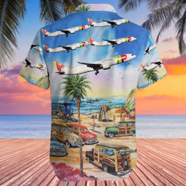 Airbus A330-941 TAP Air Portugal Hawaiian Shirt Airbus A330-941 TAP Air Portugal Hawaiian Shirt