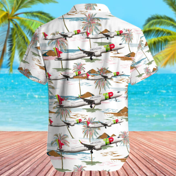 Airbus A321-251N TAP Air Portugal Hawaiian Shirt Airbus A321-251N TAP Air Portugal Hawaiian Shirt