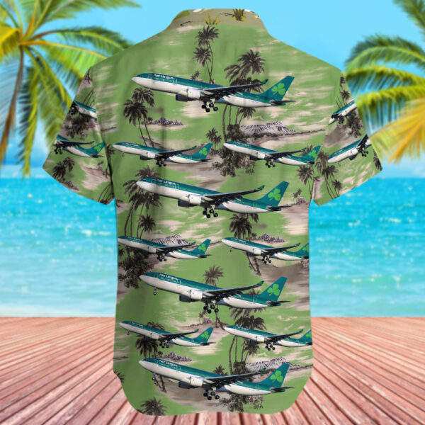 Airbus A330-202 Aer Lingus Hawaiian Shirt Airbus A330-202 Aer Lingus Hawaiian Shirt
