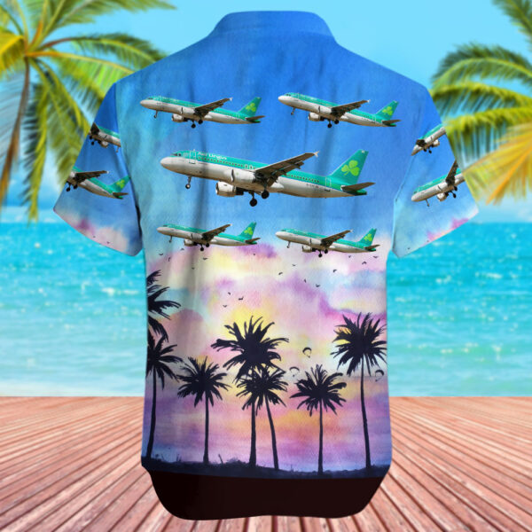 Airbus A320-216 Aer Lingus Hawaiian Shirt