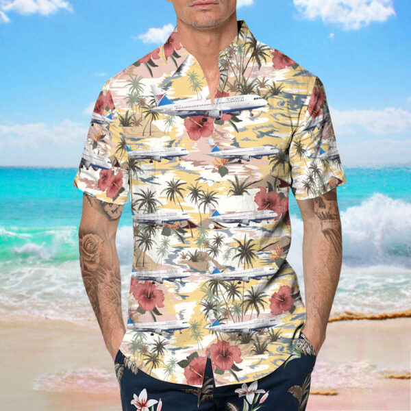 Airbus A320-212 Croatia Airlines Hawaiian Shirt Airbus A320-212 Croatia Airlines Hawaiian Shirt