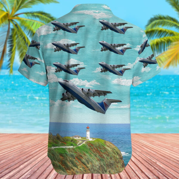 British Aerospace BAe 146-200 Croatia Airlines Hawaiian Shirt