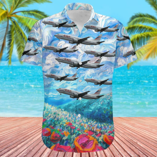 Boeing 737-4Q8 CSA Czech Airlines Hawaiian Shirt