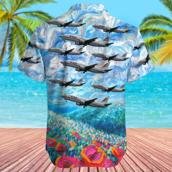 Boeing 737-4Q8 CSA Czech Airlines Hawaiian Shirt