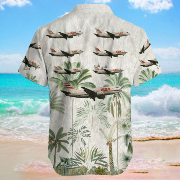Boeing 737-55S CSA Czech Airlines Hawaiian Shirt Boeing 737-55S CSA Czech Airlines Hawaiian Shirt