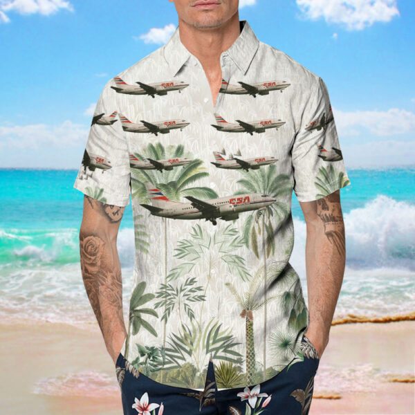 Boeing 737-55S CSA Czech Airlines Hawaiian Shirt Boeing 737-55S CSA Czech Airlines Hawaiian Shirt
