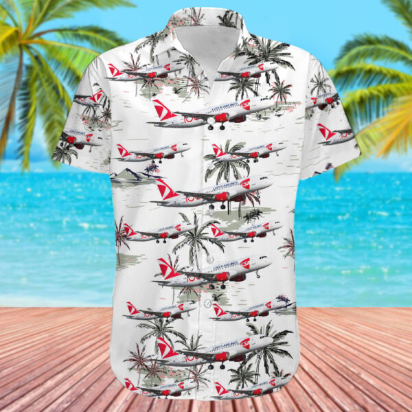Airbus A320-214 CSA Czech Airlines Hawaiian Shirt Airbus A320-214 CSA Czech Airlines Hawaiian Shirt