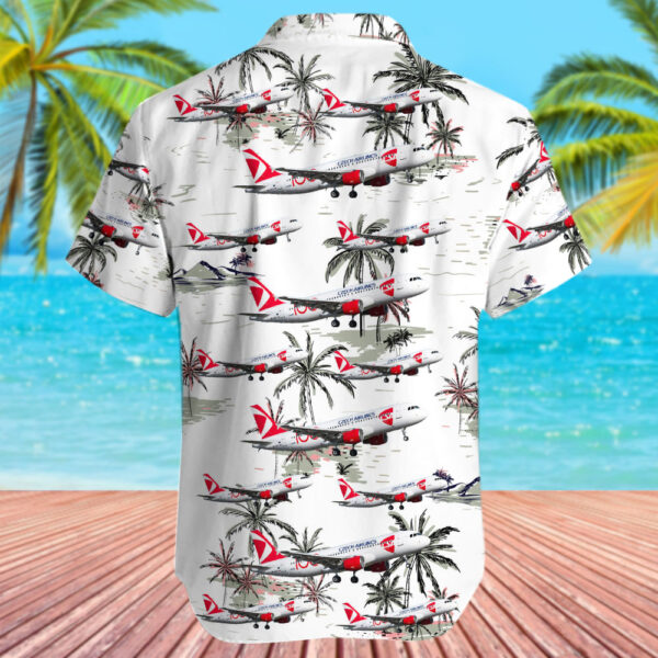 Airbus A320-214 CSA Czech Airlines Hawaiian Shirt Airbus A320-214 CSA Czech Airlines Hawaiian Shirt