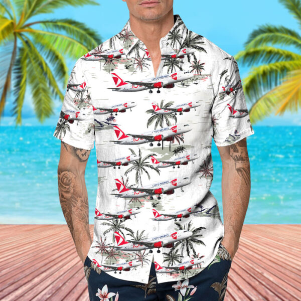 Airbus A320-214 CSA Czech Airlines Hawaiian Shirt Airbus A320-214 CSA Czech Airlines Hawaiian Shirt