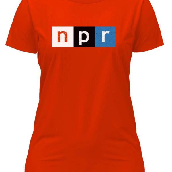 NPR T-Shirt Vintage Classic Logo Unisex Tee Journalism News Support