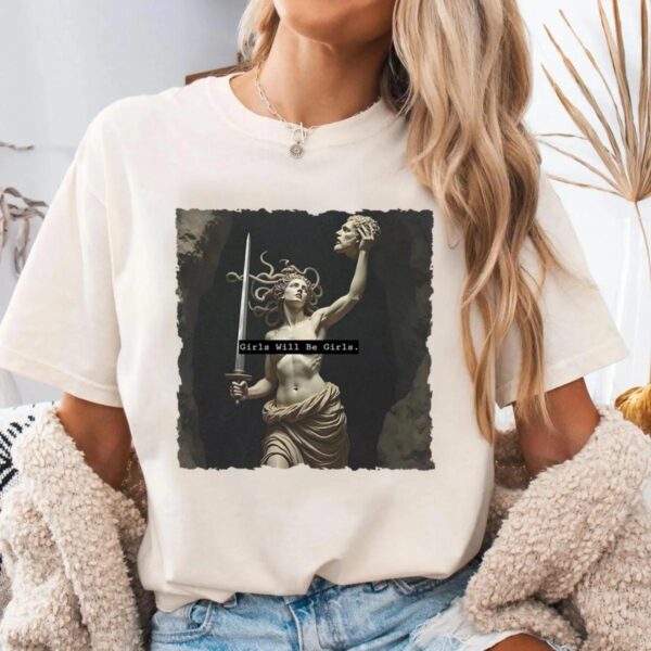 Feminist Shirt Women’s Rights Medusa Perseus Smash Patriarchy T-Shirt