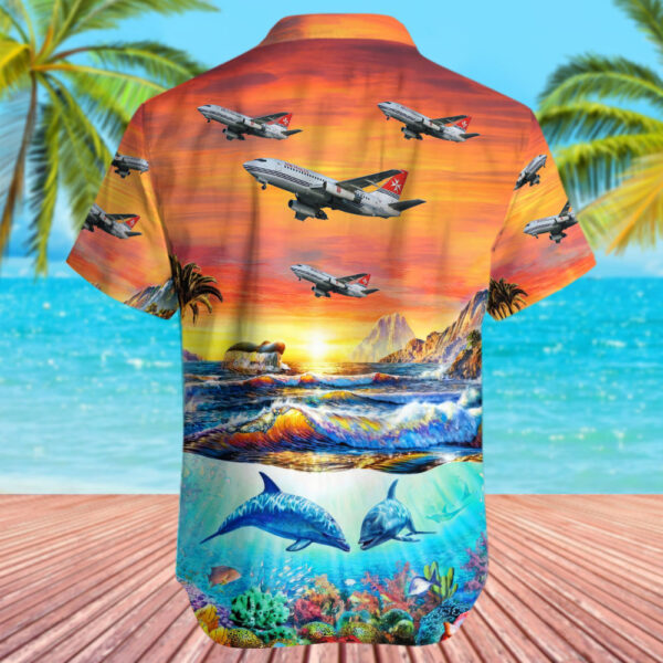Boeing 737-2Y5(Adv) Air Malta Hawaiian Shirt Boeing 737-2Y5(Adv) Air Malta Hawaiian Shirt