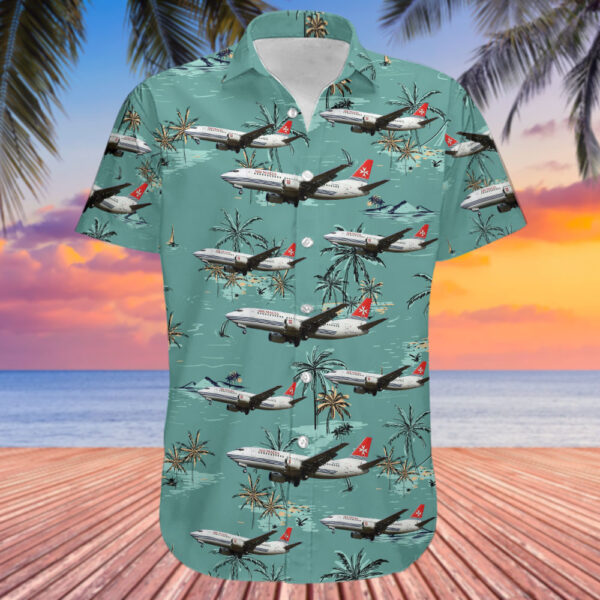 Boeing 737-382 Air Malta Hawaiian Shirt Boeing 737-382 Air Malta Hawaiian Shirt