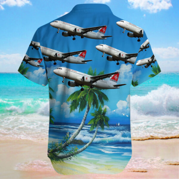 Airbus A320-211 Air Malta Hawaiian Shirt Airbus A320-211 Air Malta Hawaiian Shirt