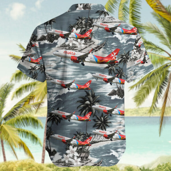 Airbus A320-251N Air Malta Hawaiian Shirt Airbus A320-251N Air Malta Hawaiian Shirt