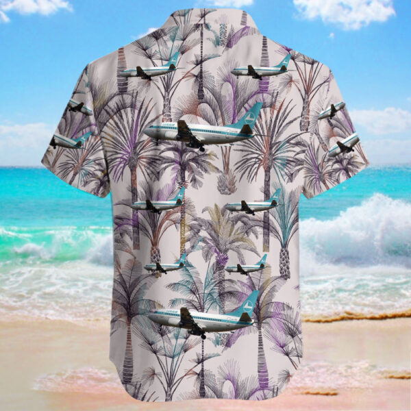 Boeing 737-5C9 Luxair Luxembourg Airlines Hawaiian Shirt Boeing 737-5C9 Luxair Luxembourg Airlines Hawaiian Shirt