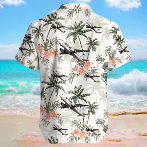 Airbus A319-111 Adria Airways Hawaiian Shirt Airbus A319-111 Adria Airways Hawaiian Shirt