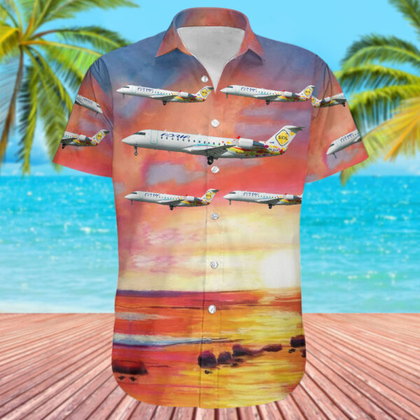 Bombardier CRJ-200LR Adria Airways Hawaiian Shirt