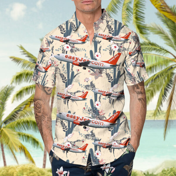 Boeing 737-3M8 easyJet Hawaiian Shirt Boeing 737-3M8 easyJet Hawaiian Shirt