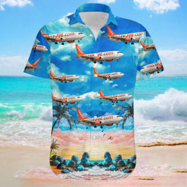 Boeing 737-36Q easyJet Hawaiian Shirt