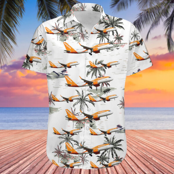 Airbus A320-251N easyJet Hawaiian Shirt Airbus A320-251N easyJet Hawaiian Shirt