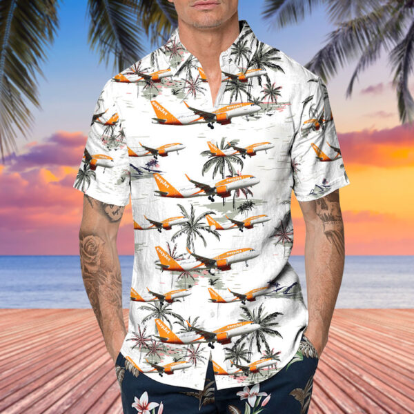 Airbus A320-251N easyJet Hawaiian Shirt Airbus A320-251N easyJet Hawaiian Shirt