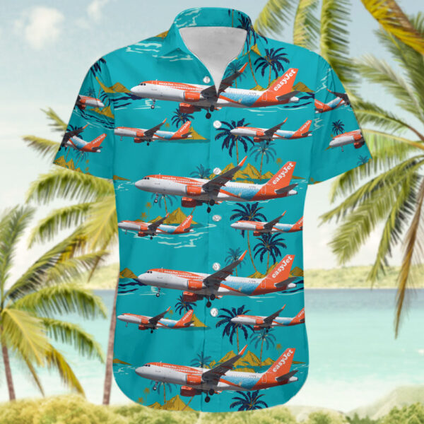 Airbus A320-214 easyJet Hawaiian Shirt