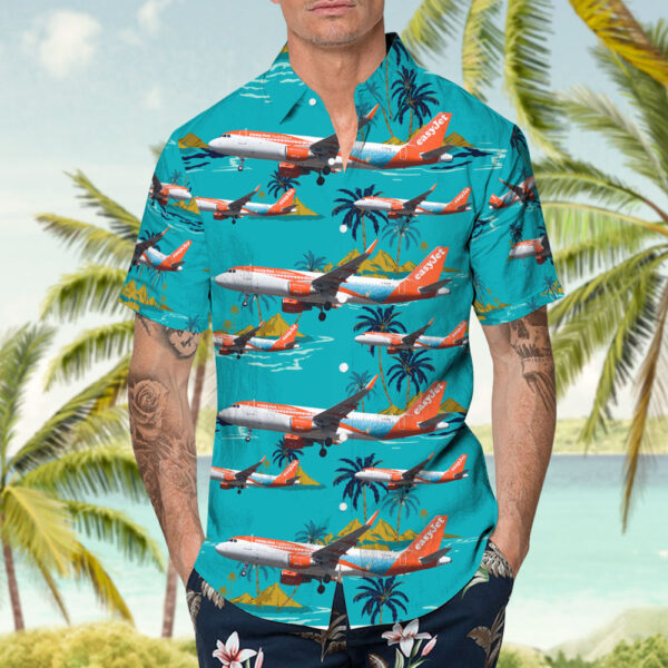 Airbus A320-214 easyJet Hawaiian Shirt