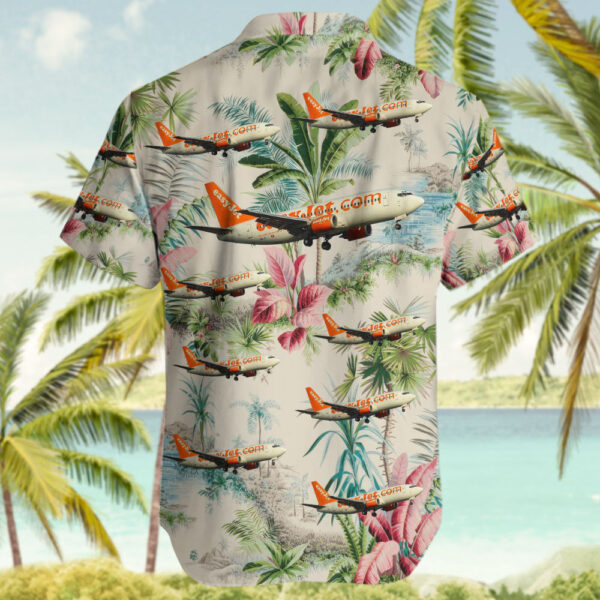 Boeing 737-33V easyJet Switzerland Hawaiian Shirt Boeing 737-33V easyJet Switzerland Hawaiian Shirt