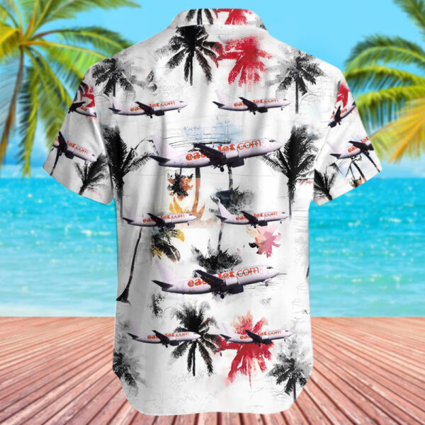Boeing 737-36M easyJet Switzerland Hawaiian Shirt Boeing 737-36M easyJet Switzerland Hawaiian Shirt