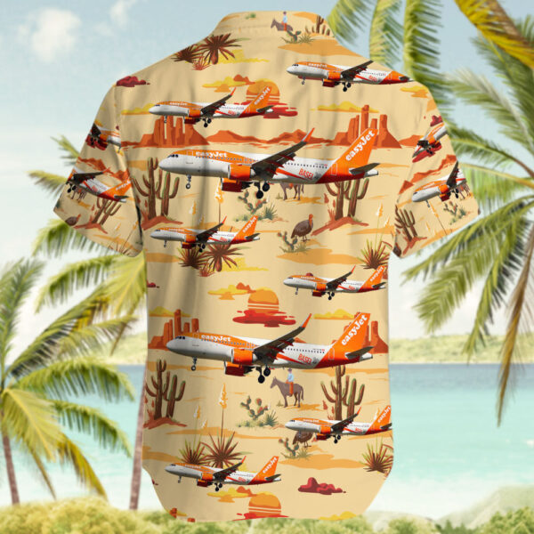 Airbus A320-251N easyJet Switzerland Hawaiian Shirt Airbus A320-251N easyJet Switzerland Hawaiian Shirt