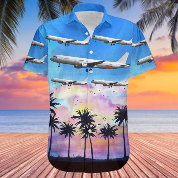 Airbus A321-211 easyJet (Titan Airways) Hawaiian Shirt