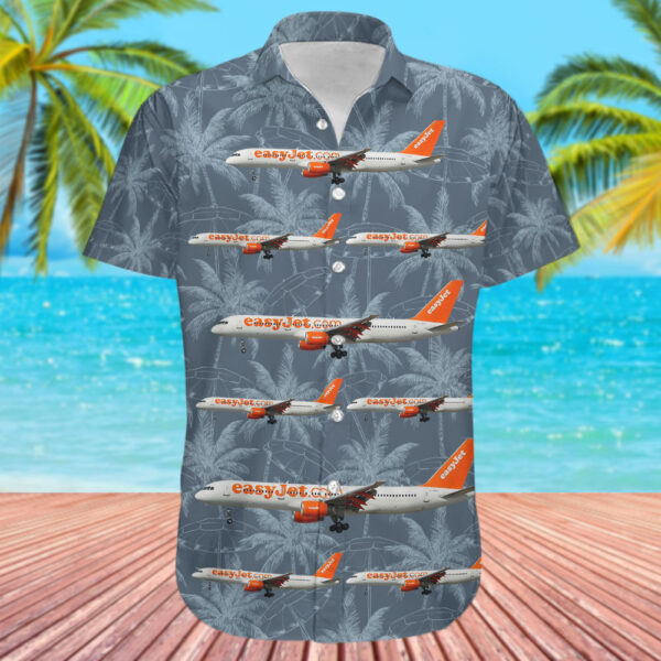 Boeing 757-256 easyJet (Titan Airways) Hawaiian Shirt Boeing 757-256 easyJet (Titan Airways) Hawaiian Shirt