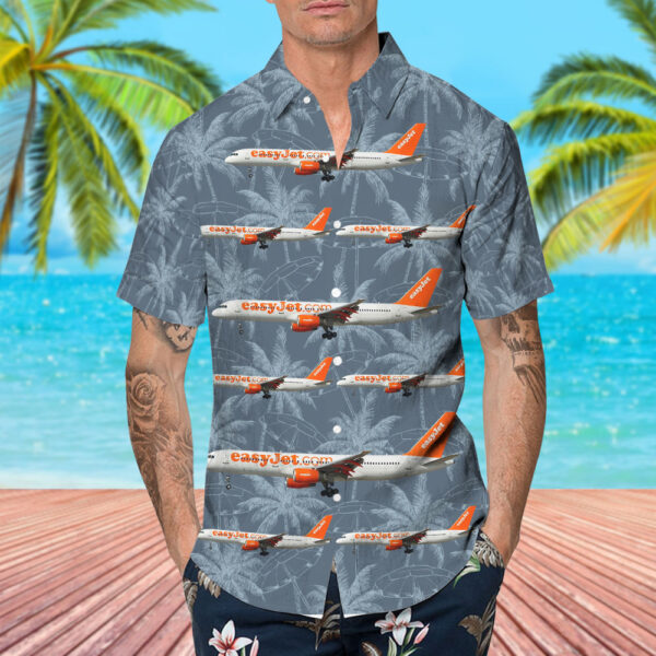 Boeing 757-256 easyJet (Titan Airways) Hawaiian Shirt Boeing 757-256 easyJet (Titan Airways) Hawaiian Shirt