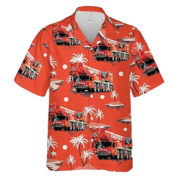 Davies Crane Hire Tadano 400t All Terrain Mobile Crane Hawaiian Shirt Man Davies Crane Hire Tadano 400t All Terrain Mobile Crane Hawaiian Shirt Man