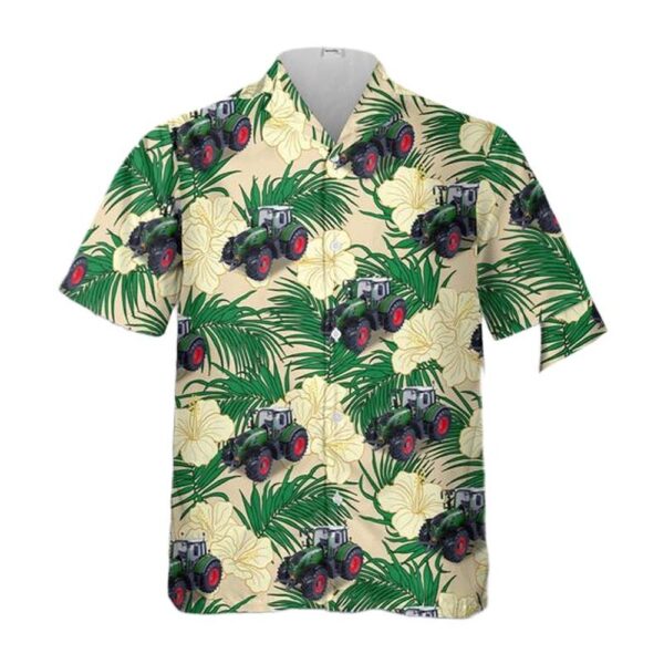 Fendt 724 Vario Tractor Aloha Hawaiian Shirt