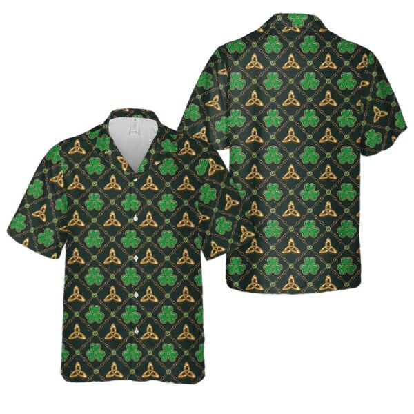 Geometric St Patricks Day Cheap Hawaiian Shirt Geometric St Patricks Day Cheap Hawaiian Shirt