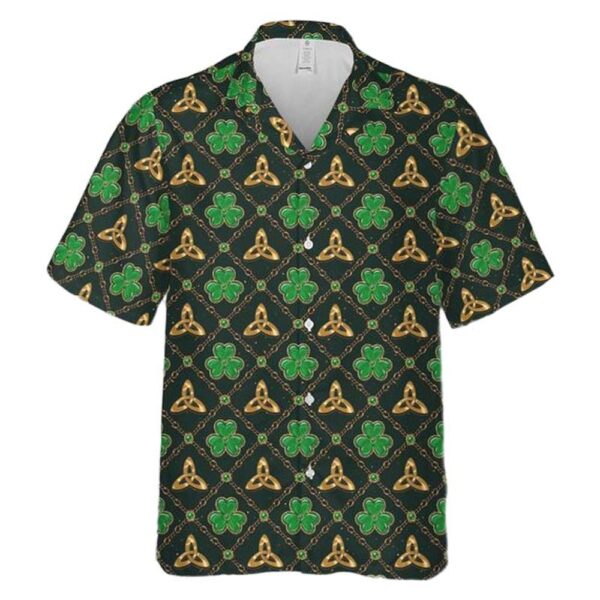 Geometric St Patricks Day Cheap Hawaiian Shirt Geometric St Patricks Day Cheap Hawaiian Shirt