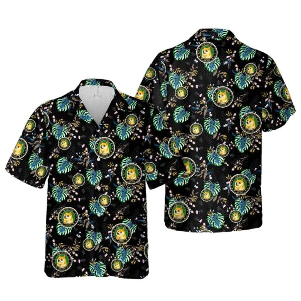 Military Dogecoin Army Cheap Hawaiian Shirt Military Dogecoin Army Cheap Hawaiian Shirt