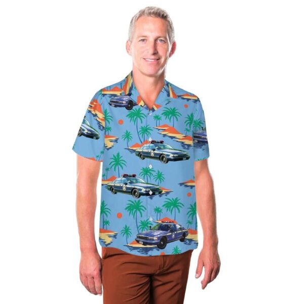 NY State Police Chevrolet Caprice 1994 Hawaiian Shirt Cheap NY State Police Chevrolet Caprice 1994 Hawaiian Shirt Cheap