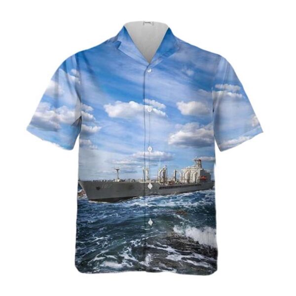 US Navy USNS Henry J Kaiser (T-AO-187) Aloha Hawaiian Shirt