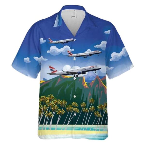 British Airways Embraer E190 Hawaiian Shirt Outfit British Airways Embraer E190 Hawaiian Shirt Outfit