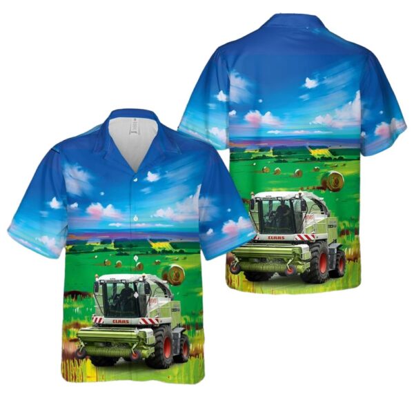 Claas Jaguar 870 forage harvester Hawaiian Shirt Man Claas Jaguar 870 forage harvester Hawaiian Shirt Man