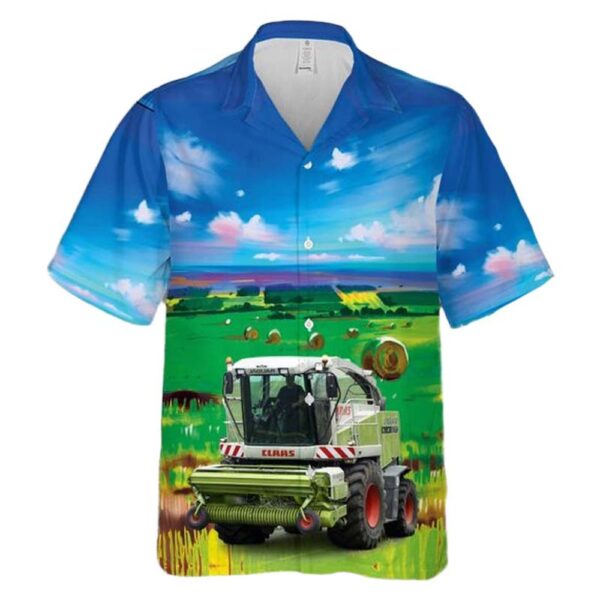 Claas Jaguar 870 forage harvester Hawaiian Shirt Man Claas Jaguar 870 forage harvester Hawaiian Shirt Man